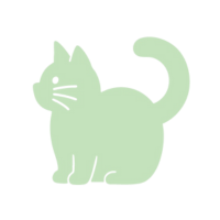 Gato descansando en habitación del hotel